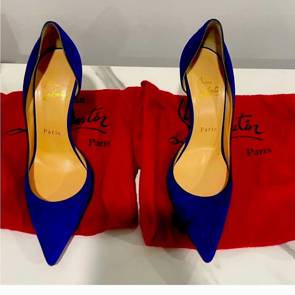Christian Louboutin purple Heels